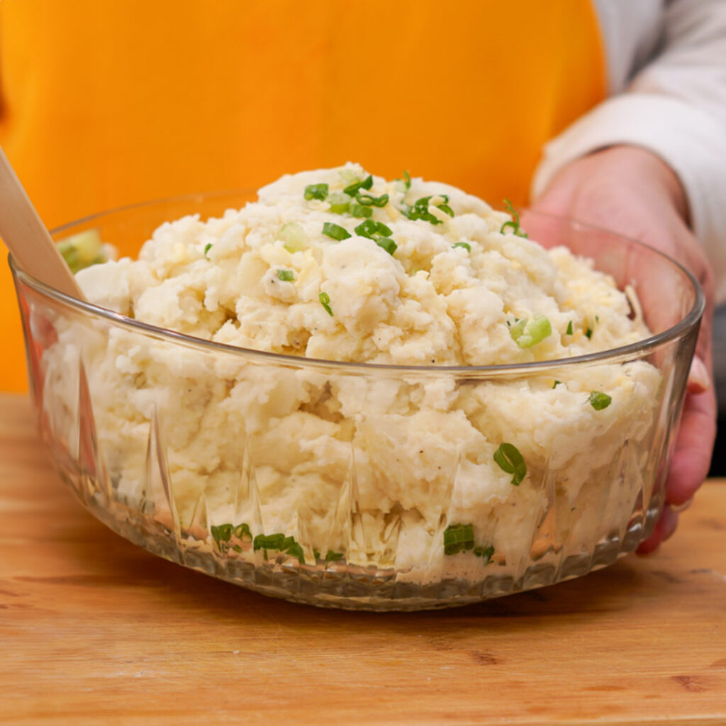 Horseradish mashed potatoes