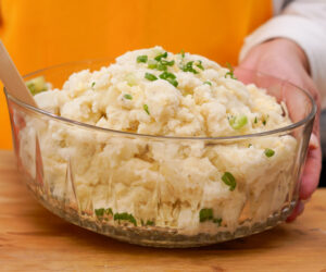 Horseradish mashed potatoes