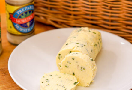 Horseradish and Chive Compound Butter Recipe in Los Angeles, CA and San Diego CA