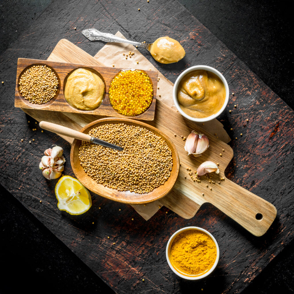 Assortment of mustard