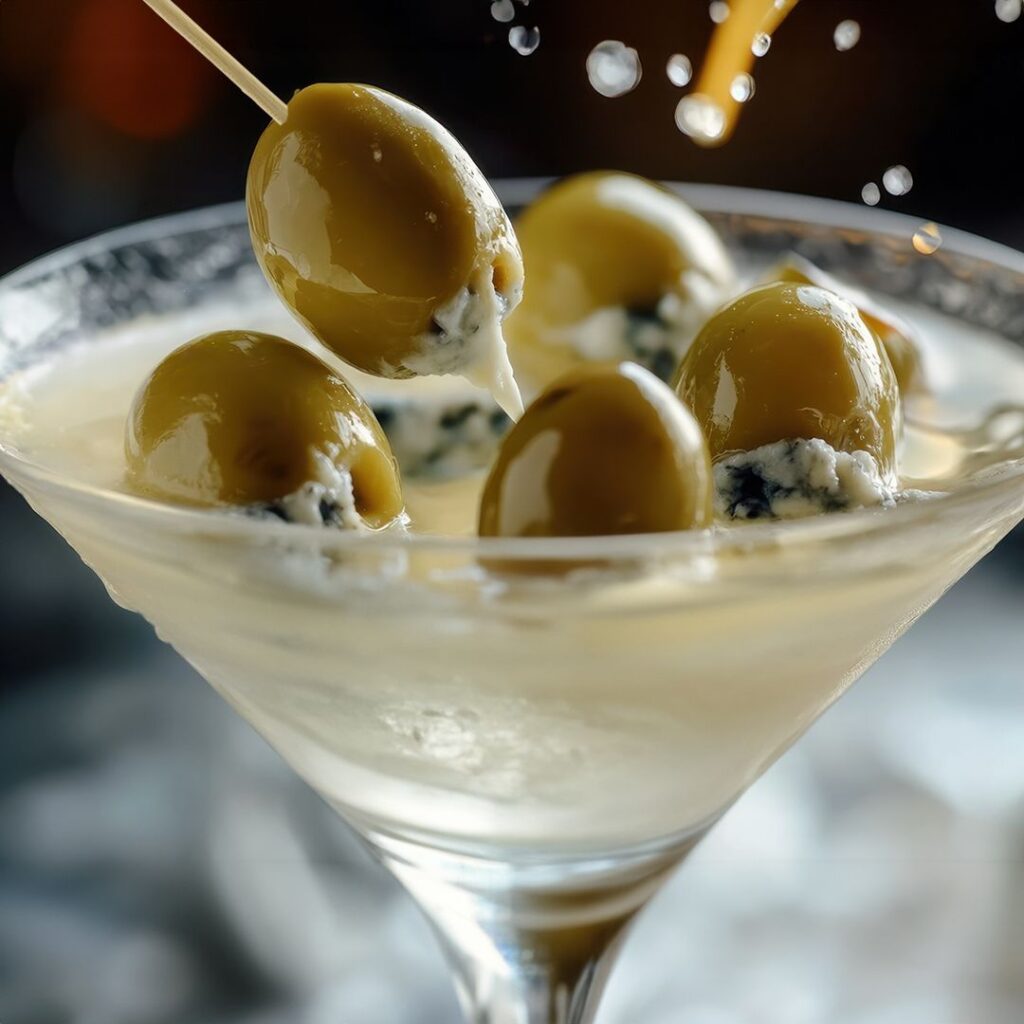 Atomic Blue Cheese Stuffed Olives Recipe in Los Angeles, CA and New York, NY