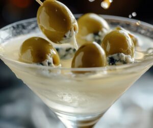 Atomic Blue Cheese Stuffed Olives Recipe in Los Angeles, CA and New York, NY