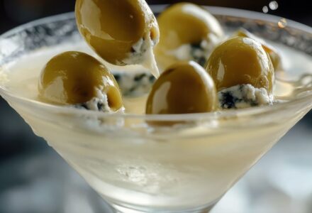 Atomic Blue Cheese Stuffed Olives Recipe in Los Angeles, CA and New York, NY