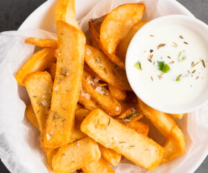 Easy hand cut beef tallow fries recipe