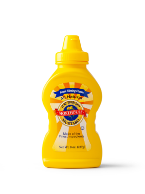 Pure prepared yellow mustard