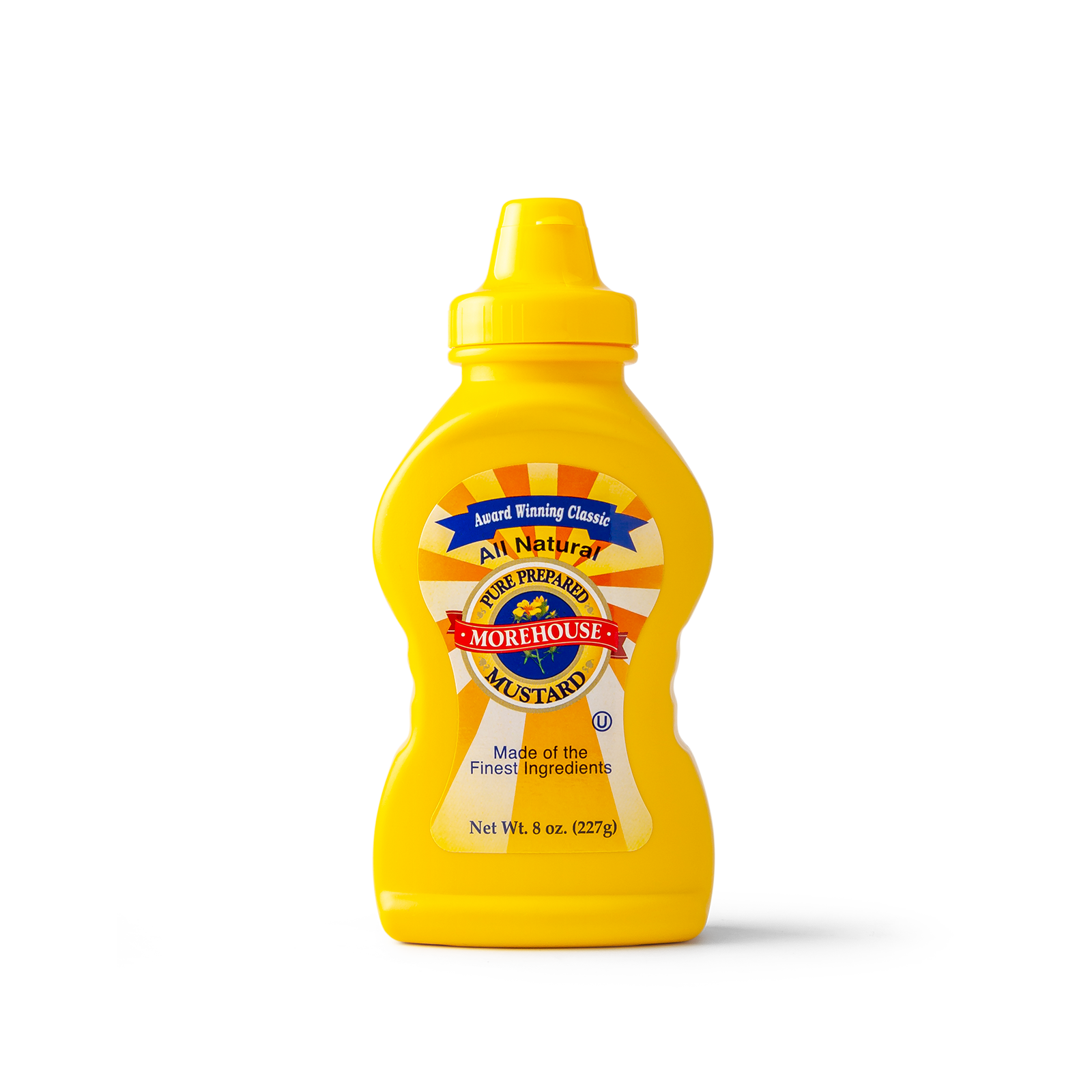 Pure prepared yellow mustard