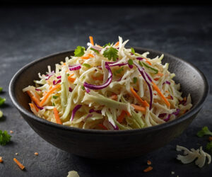 spicy cole slaw recipe for fish tacos, brats, and BBQ in Los Angeles, CA and Anaheim, CA.