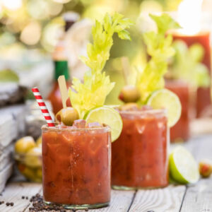 Best ingredients for a spicy bloody mary recipe in Los Angeles, CA and Santa Barbara, CA.