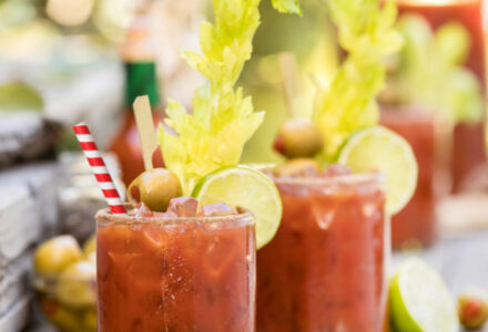 Best ingredients for a spicy bloody mary recipe in Los Angeles, CA and Santa Barbara, CA.