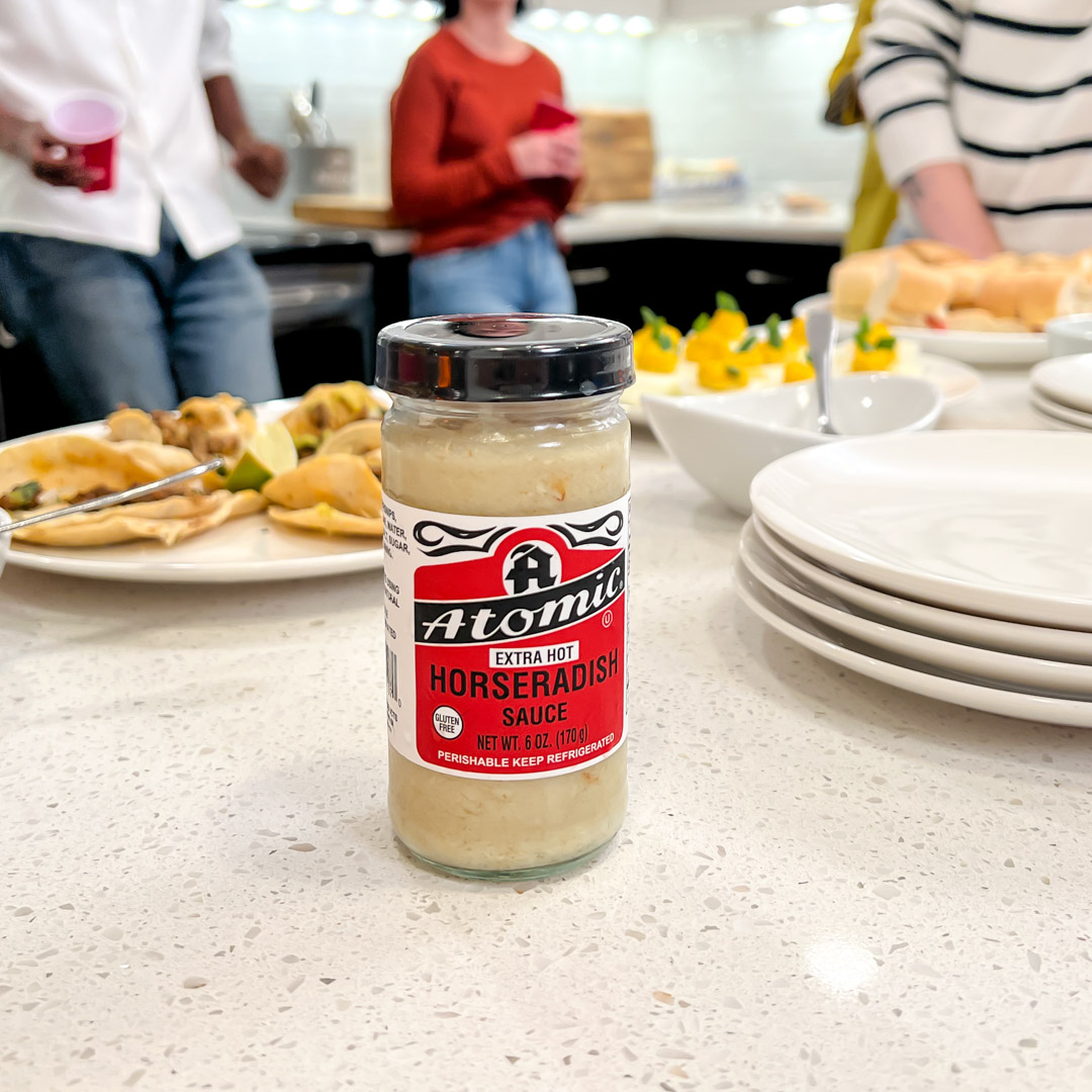 Atomic horseradish for steak, appetizer recipes and more in New York, NY and Los Angeles, CA.