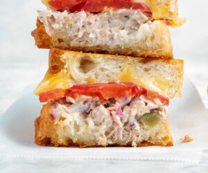 Best Tuna Melt recipe in Los Angeles, CA and New York, NY.