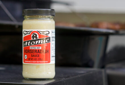 Extra hot horseradish in New York, NY and Pittsburg, PA.